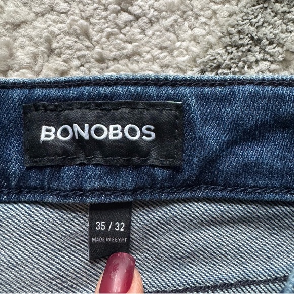 Bonobos Jeans Straight Leg Stretch 35 X 32 - Picture 2 of 7